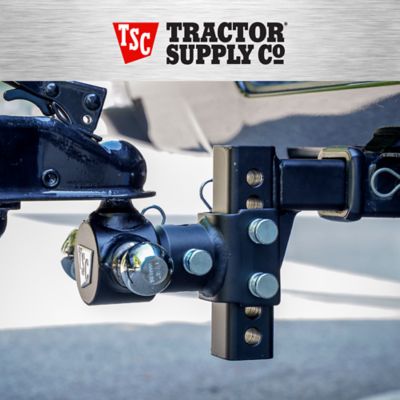 Image showing  2 in. Adjustable Tri-Ball Hitch Mount, 1-7/8 in., 2 in. & 2-5/16 in. Balls, 4 in. Drop, 10K lb. Capacity, 2298304