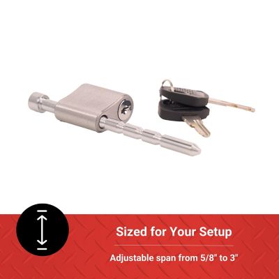 Image showing  Adjustable Coupler Lock, Burnished Nickel