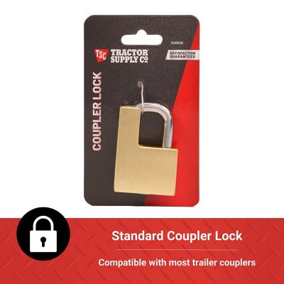 Image showing  Adjustable Coupler Lock, 5/8 in. to 1 in., Brass