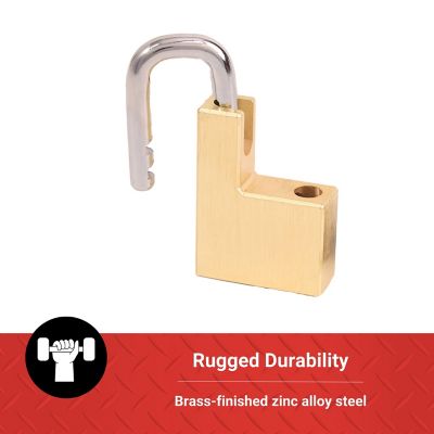 Image showing  Adjustable Coupler Lock, 5/8 in. to 1 in., Brass