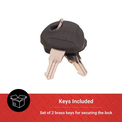 Image showing  Adjustable Coupler Lock, 5/8 in. to 1 in., Brass