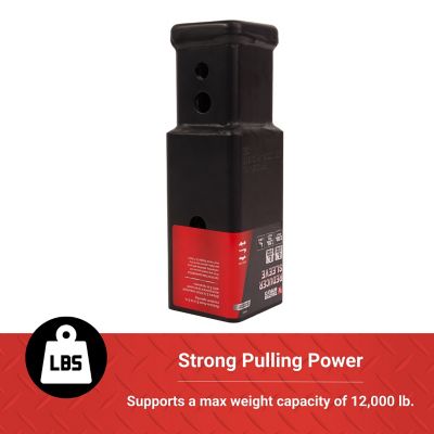 Image showing  Reducer Sleeve Receiver Adapter, Converts 3 in. to 2 in. , Matte Black