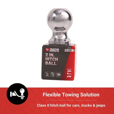 Image showing  2 in. Class II Hitch Ball, 3,500 lb. Capacity, Chrome