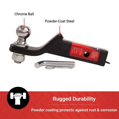 Image showing 6 th Tractor Supply 2 in. Towing Starter Kit with 1-7/8 in. Ball, 2 in. Drop, 2,000 lb. Capacity