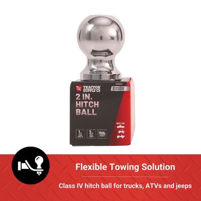 Image showing 5 th Tractor Supply 2 in. Class IV Hitch Ball, 7,500 lb. Capacity, Chrome