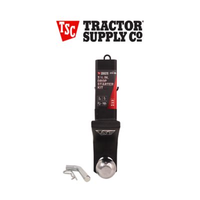 Image showing 9 th Tractor Supply 2 in. Towing Starter Kit with 2 in. Ball, 3-1/4 in. Drop, 5,000 lb. Capacity