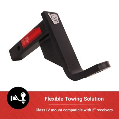 Image showing  2 in. Ball Mount, 8 in. Drop, 7,500 lb. Capacity