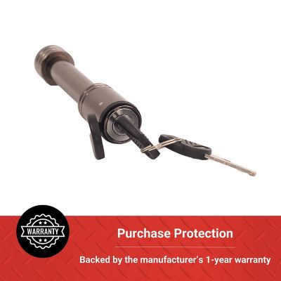 Image showing 6 th Tractor Supply 2 in. Sleeved Dogbone Receiver Lock, 5/8 in. Pin Diameter, Black Nickel