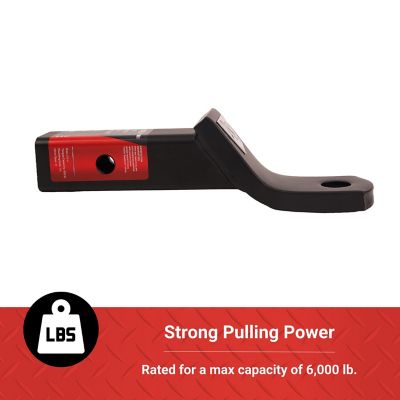 Image showing  2 in. Ball Mount, 2 in. Drop, 6,000 lb. Capacity