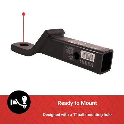 Image showing 5 th Tractor Supply 2 in. Ball Mount, 2 in. Drop, 6,000 lb. Capacity