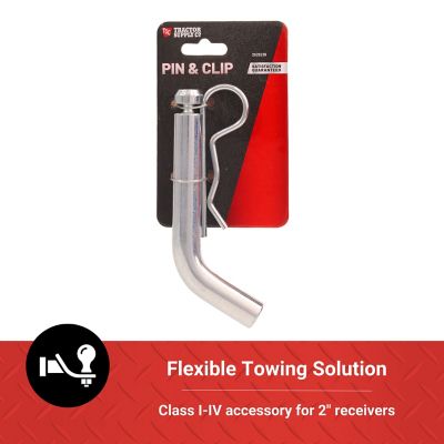 Image showing  Ball Mount Pin and Clip for 2 in. Receivers, 5/8 in., Zinc