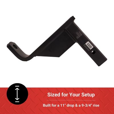 Image showing 5 th Tractor Supply 2 in. Ball Mount, 11 in. Drop, 7,000 lb. Capacity