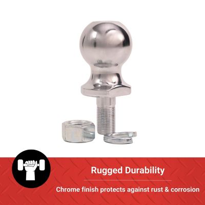 Image showing  2 in. Class II Hitch Ball, 3500 lb. Capacity, Chrome