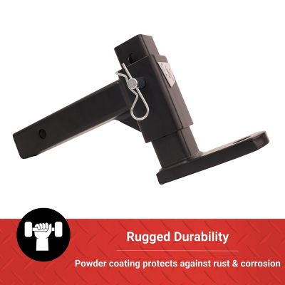 Image showing 8 th Tractor Supply 2 in. Adjustable Ball Mount, 3 to 7-1/2 in. Drop, 5,000 lb. Capacity