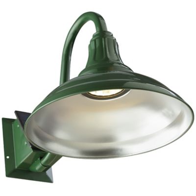 Image showing  Solar Outdoor Metal Lamp, Green