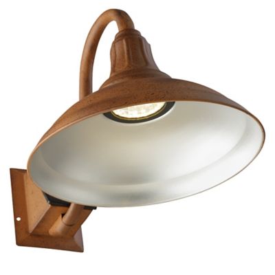 Image showing  Solar Outdoor Metal Lamp, Rust