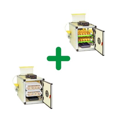 Hatching Time 120 Egg Capacity Incubator Kit (60 Set + 60 Hatch)