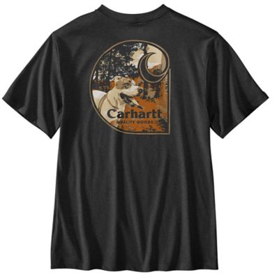 Image showing  Men's Relaxed Fit Lightweight Short-Sleeve Dog Graphic T-Shirt