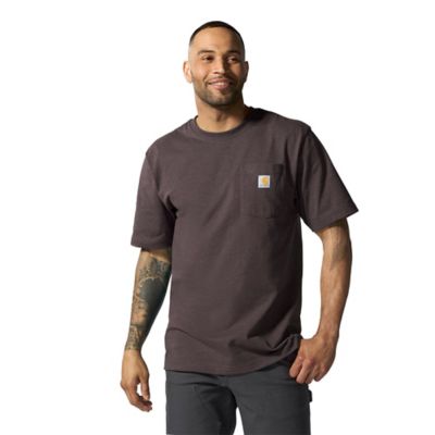 Carhartt Men's Iconic K87 Loose Fit Heavyweight Short-Sleeve Pocket T-Shirt