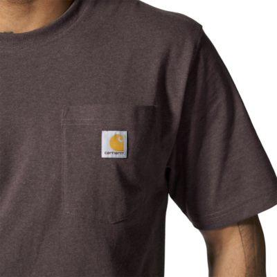 Image showing 4 th Carhartt Men's Iconic K87 Loose Fit Heavyweight Short-Sleeve Pocket T-Shirt