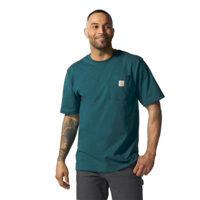 Carhartt Men's Iconic K87 Loose Fit Heavyweight Short-Sleeve Pocket T-Shirt