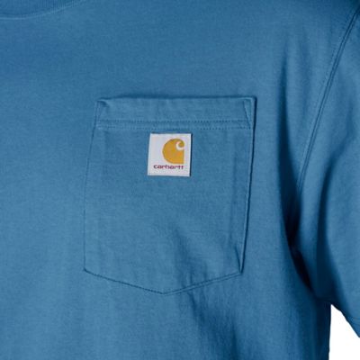 Image showing 6 th Carhartt Men's Iconic K87 Loose Fit Heavyweight Short-Sleeve Pocket T-Shirt
