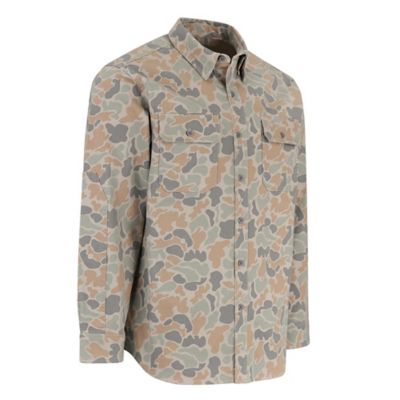 Image showing  Men's Heritage Camo Long-Sleeve Button-Down Shirt