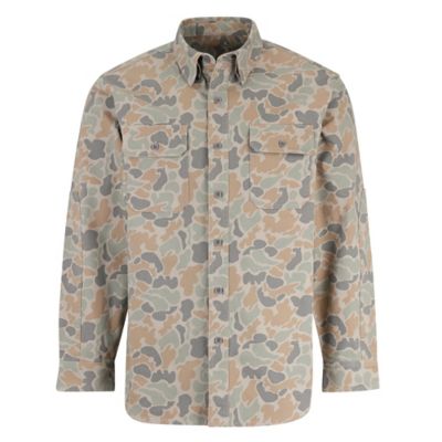 Image showing  Men's Heritage Camo Long-Sleeve Button-Down Shirt