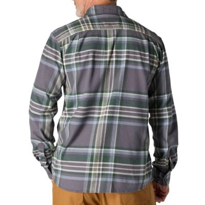 Image showing  Men's Hamilton Rugged Flex Relaxed Fit Midweight Flannel Long-Sleeve Plaid Shirt