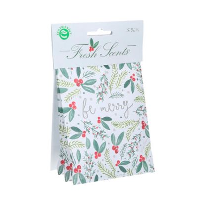 Fresh Scents Scented Sachet 3 pk., Be Merry