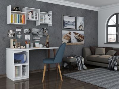 Image showing  53.54 in. Hampton Home Office Desk