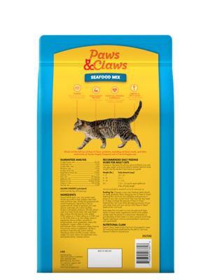 Image showing  Adult Indoor/Outdoor Seafood Mix Recipe Dry Cat Food