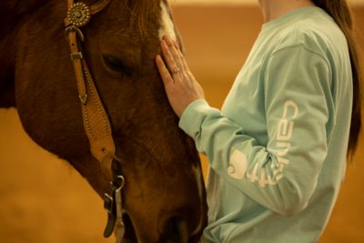 Image showing 5 th Carhartt Women's Workwear Logo Long-Sleeve T-Shirt