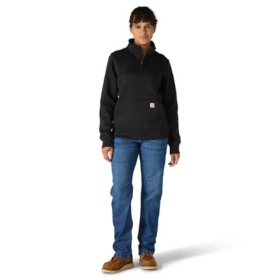 Image showing  Women's Clarksburg Relaxed Fit Midweight Quarter Zip Sweatshirt