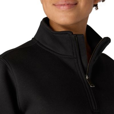 Image showing 6 th Carhartt Women's Clarksburg Relaxed Fit Midweight Quarter Zip Sweatshirt
