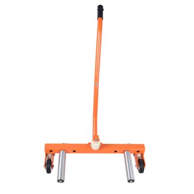 Image showing  330 lb. Capacity 2-Wheel Heavy-Duty Adjustable Tire Wheel Dolly for Workshop, Garage