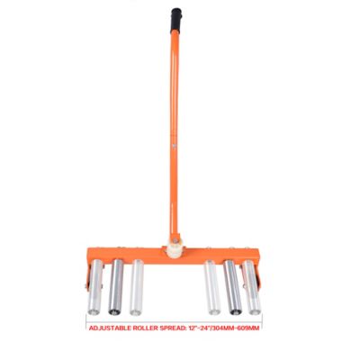 Image showing  330 lb. Capacity 2-Wheel Heavy-Duty Adjustable Tire Wheel Dolly for Workshop, Garage