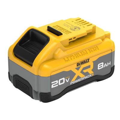 Image showing 1 th DEWALT 20v MAX XR 8 Ah Battery