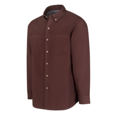 Image showing  Men's Long-Sleeve Heavy Flannel Shirt