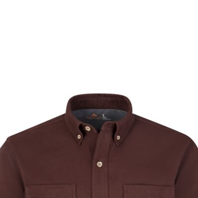 Image showing  Men's Long-Sleeve Heavy Flannel Shirt