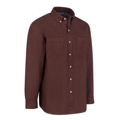 Image showing  Men's Long-Sleeve Heavy Flannel Shirt
