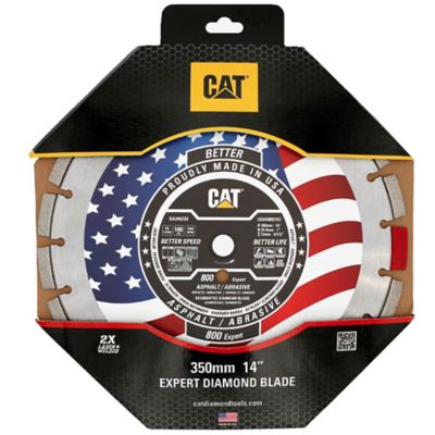 Image showing  14 in. 800 Expert Asphalt & Abrasive Material Diamond Circular Saw Blade, Made in USA
