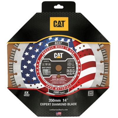 Image showing  14 in. 1000 Expert Hard Material Diamond Circular Saw Blade, Made in USA