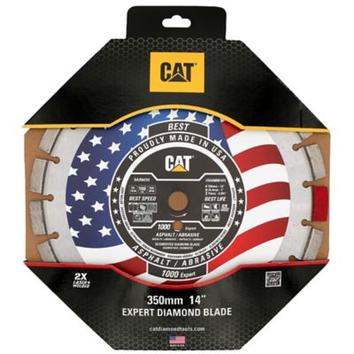 Image showing  14 in. 1000 Expert Asphalt & Abrasive Material Diamond Circular Saw Blade, Made in USA