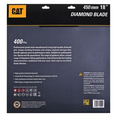 Image showing  18 in. 400 Pro Asphalt & Abrasive Material Diamond Circular Saw Blade