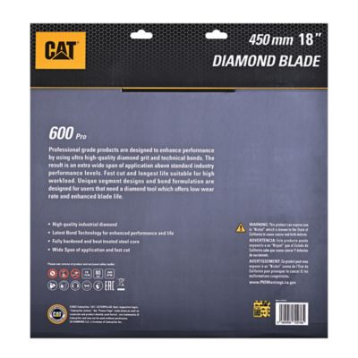 Image showing  18 in. 600 Pro General Purpose Diamond Circular Saw Blade