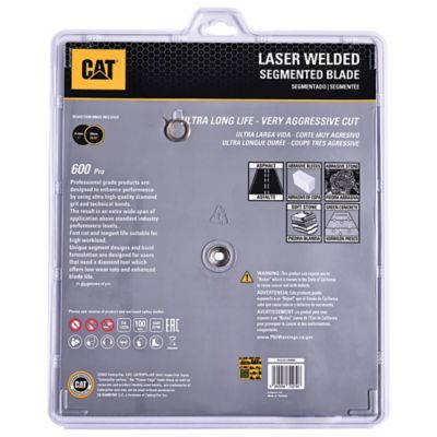 Image showing  14 in. 600 Pro Asphalt & Abrasive Material Diamond Circular Saw Blade