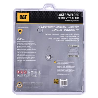 Image showing  13-1/2 in. 600 Pro Medium-Hard Green Concrete Diamond Circular Saw Blade