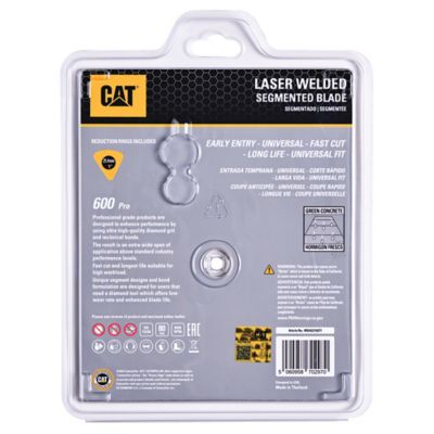 Image showing  6-3/8 in. 600 Pro Soft-Medium Green Concrete Diamond Circular Saw Blade