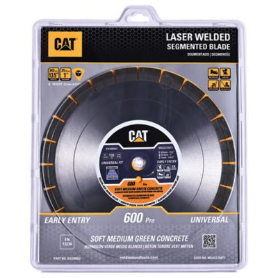 Image showing  13-1/2 in. 600 Pro Soft-Medium Green Concrete Diamond Circular Saw Blade